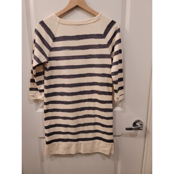 Loft Striped Sweatshirt Dress - Picture 3 of 8